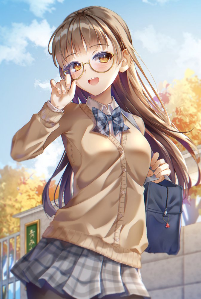 【二次】眼鏡女子画像　その６